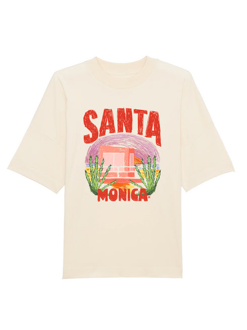 Crewneck Oversized T-shirt Santa Monica